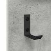 vidaXL Wall-Mounted Coat Rack with Shelf Concrete grey 70 x 10 x 90 cm