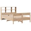 vidaXL Bookcase Bed without Mattress 120x200cm Solid Wood Pine