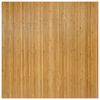 vidaXL Rug Square Nature 100x100 cm Bamboo