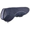 vidaXL Dog Raincoat with Reflective Strips Polyester Navy Blue XS
