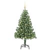 vidaXL Christmas Tree with 150 LEDs with Stand Green 150 cm PVC
