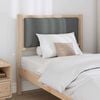 vidaXL Headboard Other Brown 75 cm Solid pine wood