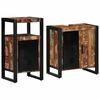 vidaXL Bathroom Furniture Set 2 pcs Multicolour and Black