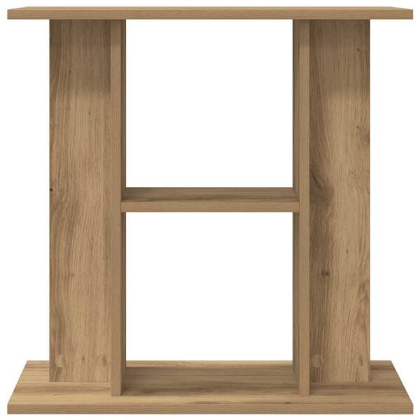 vidaXL Aquarium Stand Artisan Oak 60x30x60 cm Engineered Wood