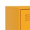 vidaXL Sideboard Mustard Yellow 67x39x73 cm Steel