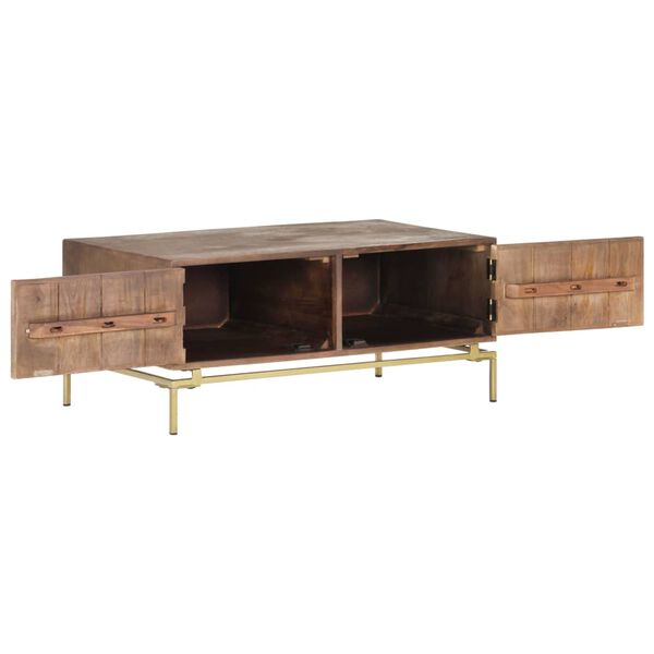vidaXL Coffee Table 90x50x40 cm Solid Mango Wood