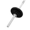vidaXL Barbell and Dumbbell with Plates 90 kg Cast Iron