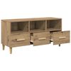 vidaXL TV Cabinet Artisian Oak 102 x 36 x 50 cm Engineered Wood