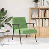 vidaXL Armchair Light Green 59 x 75 x 78 cm Velvet