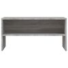 vidaXL TV Cabinet Grey Sonoma 80x40x40 cm Engineered Wood