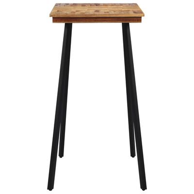 vidaXL Bar Table 110x55x105 cm Solid Wood Teak