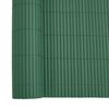 vidaXL Garden Fence Double-Sided Green 1.8x3 m PVC