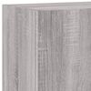 vidaXL TV Wall Cabinet Grey Sonoma 40.5x30x60 cm Engineered Wood