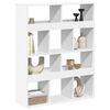 vidaXL Room Divider White 100x33x125.5 cm Engineered Wood