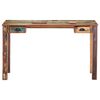 vidaXL Desk 130x55x76 cm Solid Reclaimed Wood