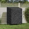 vidaXL Outdoor Swing Cover Black 120 x 90 x 155 cm 210D Oxford Fabric