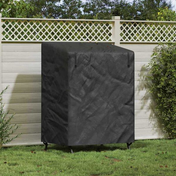 vidaXL Outdoor Swing Cover Black 120 x 90 x 155 cm 210D Oxford Fabric