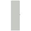 vidaXL File Cabinet Light Grey and Dark Grey 90x40x140 cm Steel