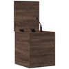 vidaXL Storage Box Brown Oak 40x42x46 cm Engineered Wood