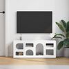vidaXL TV Cabinet White 100 x 35 x 40 cm Engineered Wood