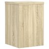 vidaXL Plant Stands 2 pcs Sonoma Oak 20x20x30 cm Engineered Wood