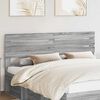 vidaXL Headboard Grey Sonoma 200 cm Engineered wood