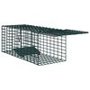 vidaXL Animal Trap Green 31 x 13 x 12cm Steel