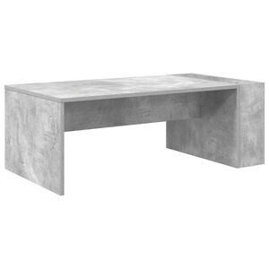 vidaXL Coffee Table Concrete Grey 95 x 50 x 34 cm Engineered Wood