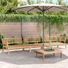 vidaXL 4 Piece Garden Pallet Sofa Set Solid Wood Acacia