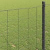 vidaXL Euro Fence Grey 0.6 x 25 m PVC-coated iron