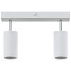 vidaXL Ceiling Spotlight White 26 x 5.5 x 16.5 cm Steel