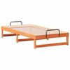 vidaXL Bed Frame Brown 90 x 190 cm Solid Pine Wood