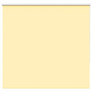 vidaXL Roller Blind Blackout Yellow 155x175 cm Fabric Width 151.6 cm Polyester
