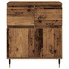 vidaXL Sideboard Old Wood 60 x 35 x 70 cm Engineered Wood and Iron