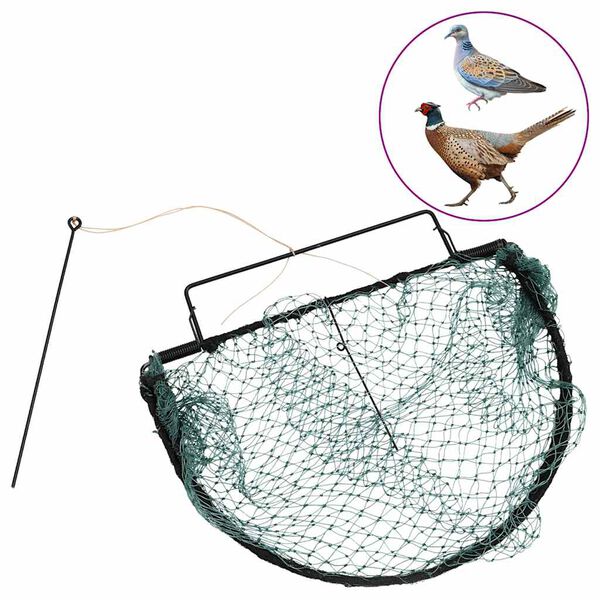 vidaXL Bird Trap Green 40 cm Steel