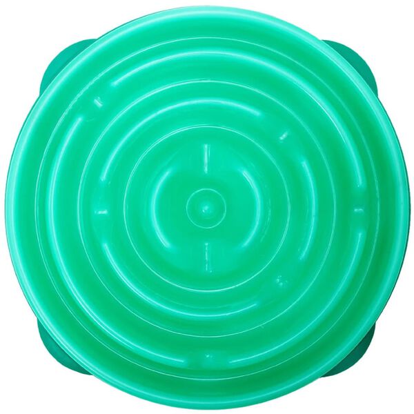 Outward Hound Slow Feeder for Dogs Slo Bowl Drop Teal 1578