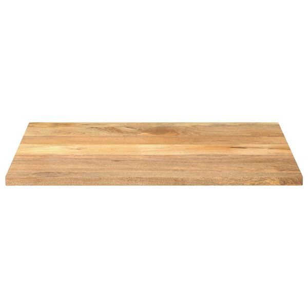 vidaXL Table Top 110x80x3.8 cm Rectangular Solid Wood Mango