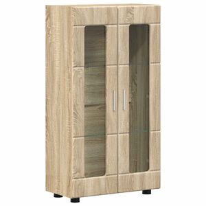 vidaXL Sideboard FLORIN 55.5 x 29 x 100 cm Sonoma Oak Engineered Wood