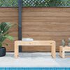 vidaXL Garden Bench 110x38x45 cm Solid Wood Pine