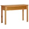 vidaXL Dressing Table 118x40x77 cm Solid Oak Wood