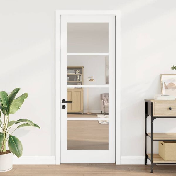 vidaXL Interior Door ORKDAL White Primed 78 x 211 cm