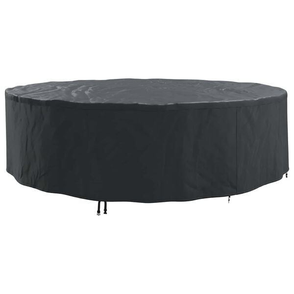 vidaXL Outdoor Furniture Cover Black 320 x 320 x 85 cm 210D fabric