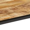 vidaXL Coffee Table 55x55x45 cm Solid Rough Wood Mango