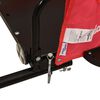 vidaXL Bike Trailer Red Oxford Fabric and Iron