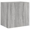 vidaXL TV Wall Cabinet Grey Sonoma 40,5x30x40 cm Engineered Wood