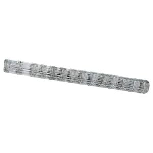 vidaXL Field Fence Silver