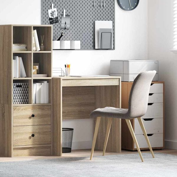 vidaXL Desk Sonoma Oak 70 x 50 x 76 cm