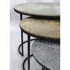 HSM Collection 3 Piece Coffee Table Set Fletcher Oval