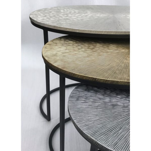 HSM Collection 3 Piece Coffee Table Set Fletcher Oval