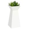 vidaXL Pillar Planter White 35 x 35 x 73 cm